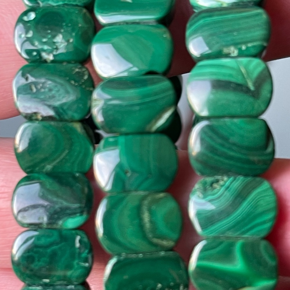 Stone of Travel - malachite bracelet - Picture 6 of 6